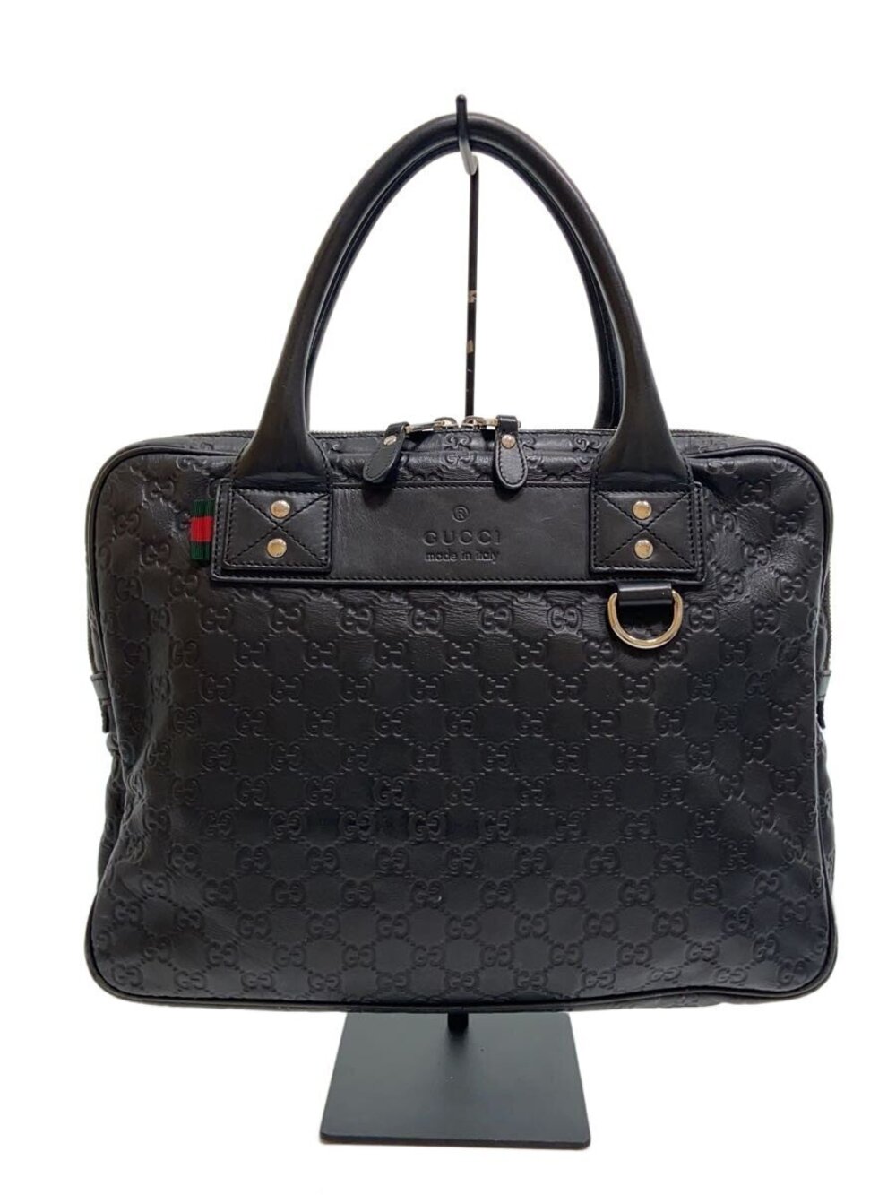 Gucci BriefcaseGuccissima Leather Black